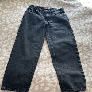 Empyre Kids Loose Fit Baggy Black Denim Skate Jeans Y2K